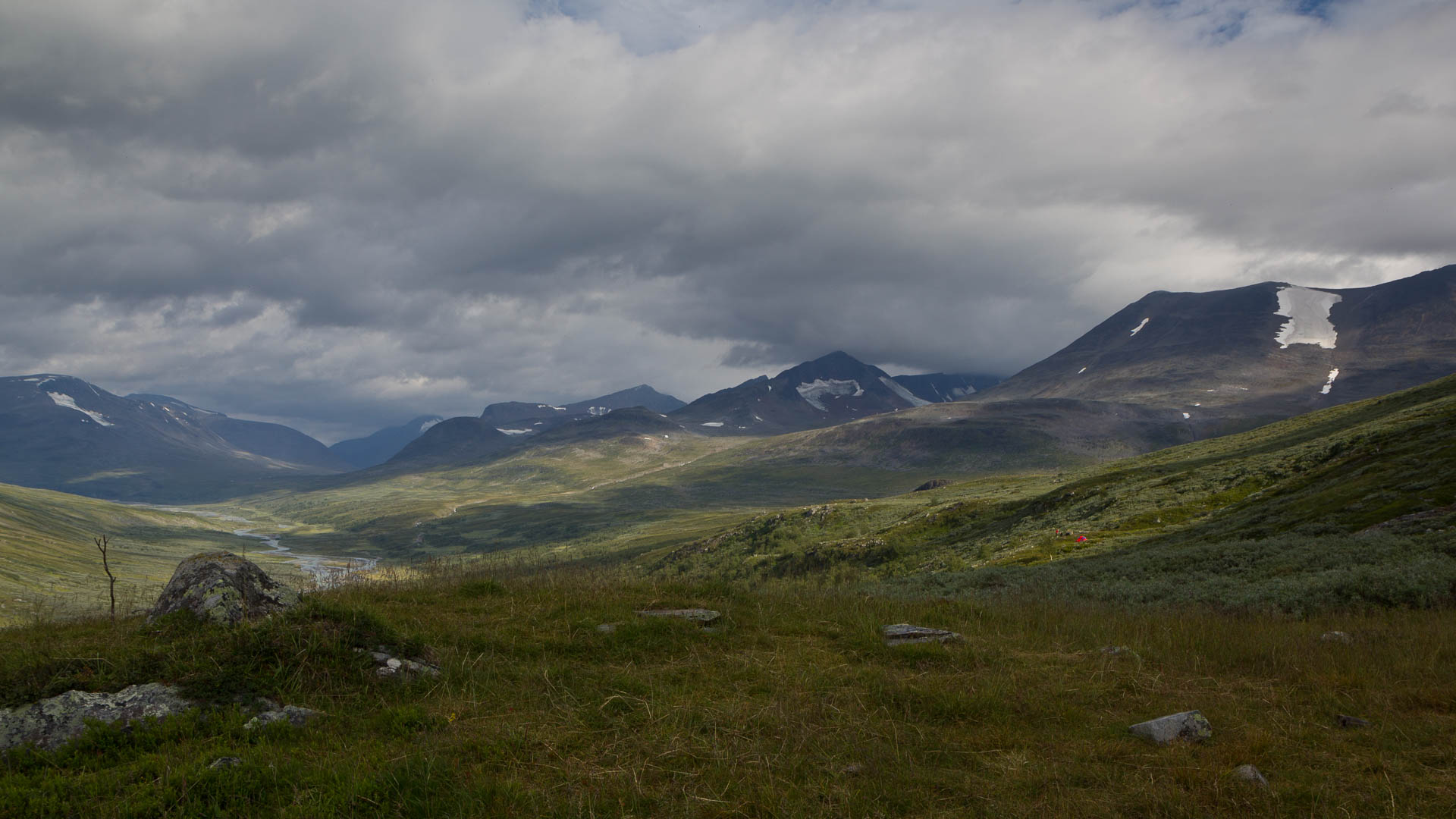 Övre Rapadalen, Sarek
